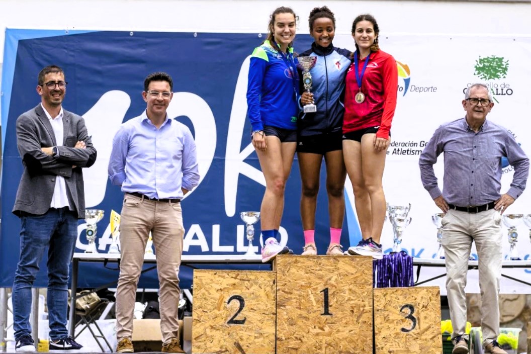 Lara Pinciroli acadou o bronce sub20 no Galego de Ruta