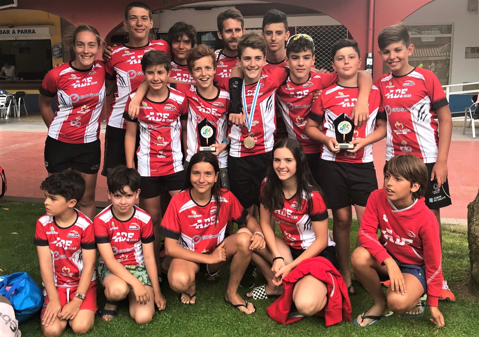3 Bronces e un meritorio 4º posto por clubs no Galego de Tríatlon