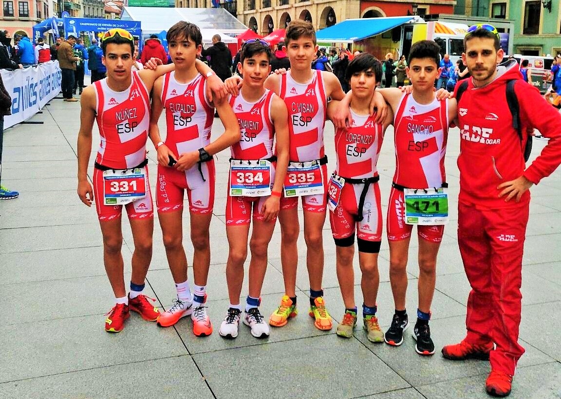 6 dos nosos triatletas acoden ao Campionato de España de Águilas