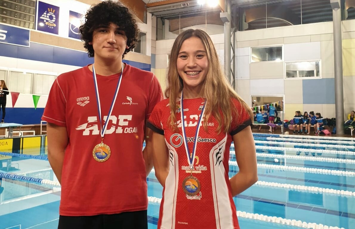 Miguel Abelenda mellor nadador infantil do Trofeo Da Madalena