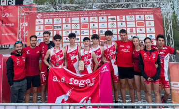 Os xuvenís acadaron o título de Subcampións de España de Dúatlon 