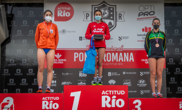 Irea Alén gaña o Cros Ponte Romana de Lugo na categoría sub16
