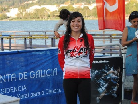 Verónica Montes Campeona Nacional de Duatlón con Galicia