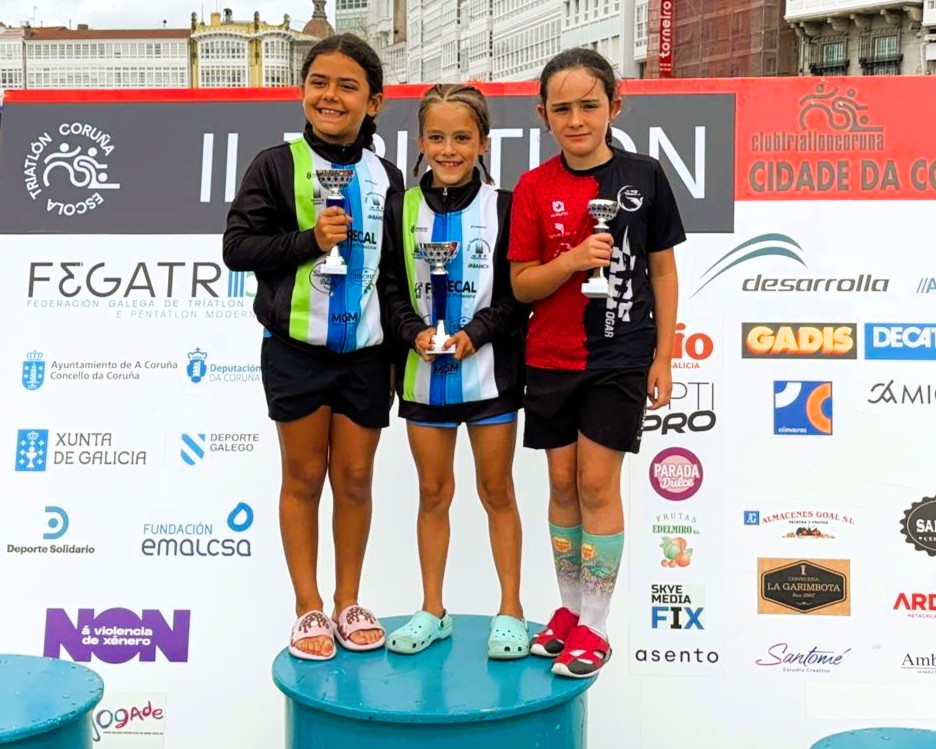Boas carreiras d@s nos@s triatletas na Coruña e Ferrol