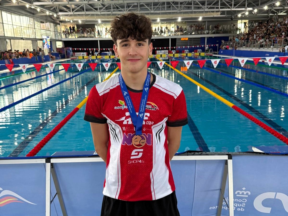 Bronce para Anxo Fuentefría no Nacional Júnior de Castellón