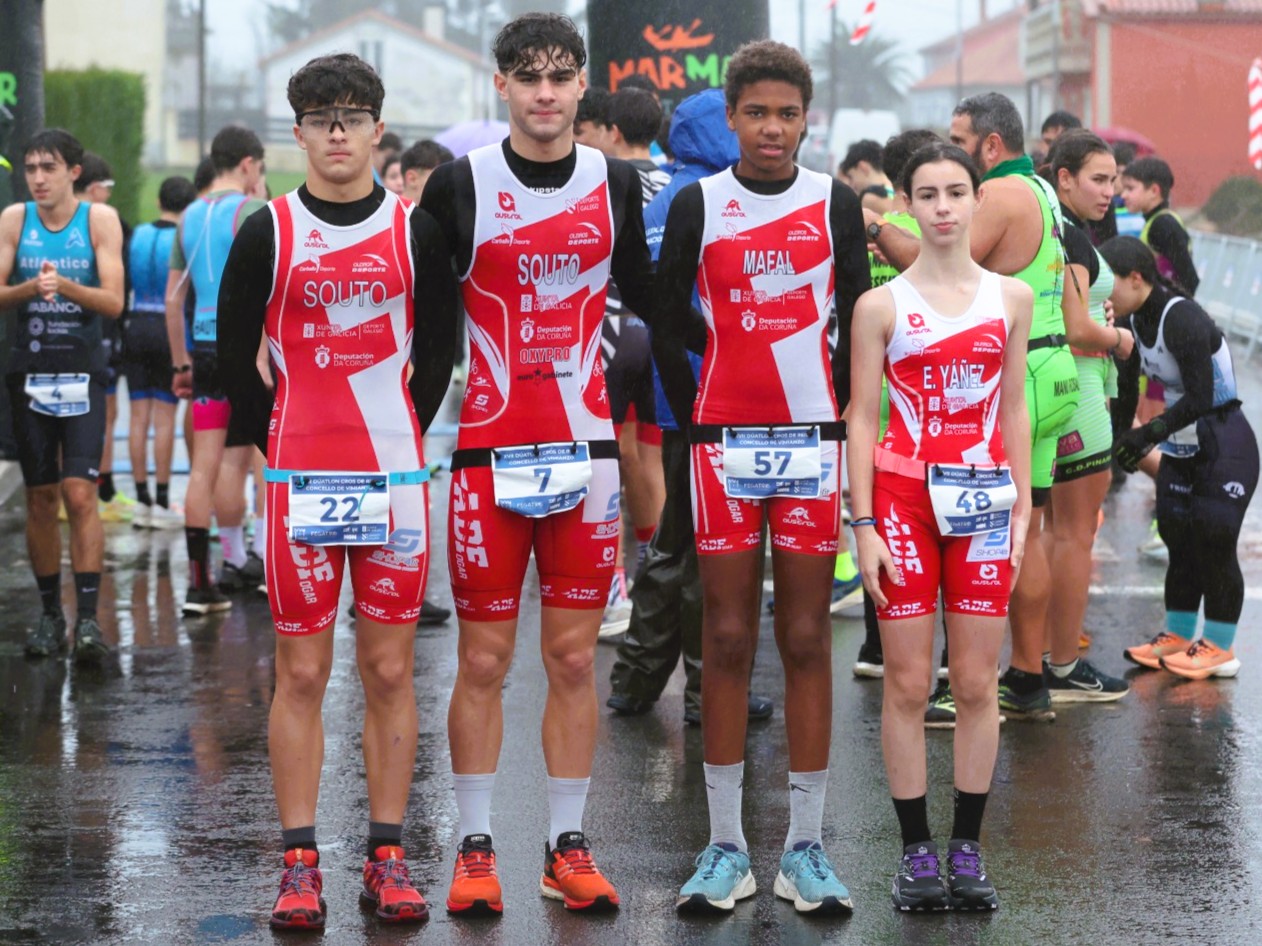 Arrincamos o ano en Vimianzo con dous podios e moito barro