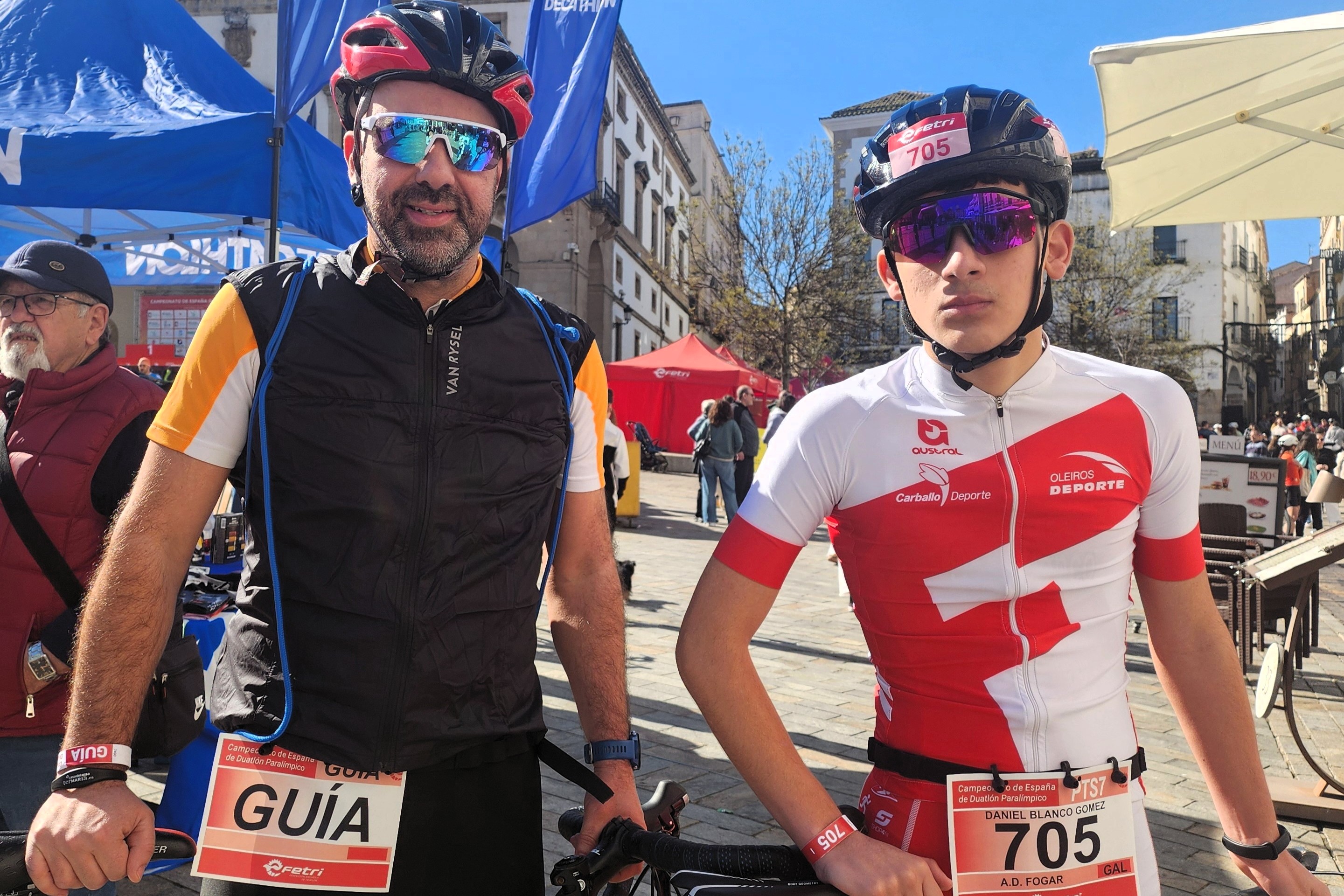 Brillante Top 5 de Daniel Blanco no Nacional Paralímpico de Dúatlon