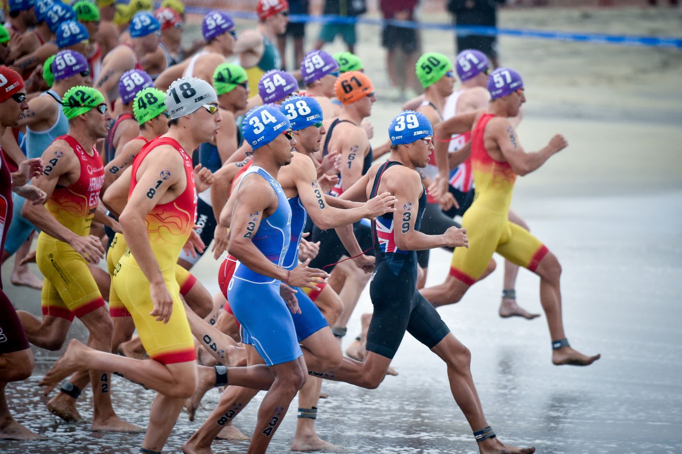 Andrés Prieto foi 9º elite na World Triathlon Cup de Miyazaki