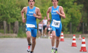 Los cadetes del Fogar campeones gallegos de duatlón escolar