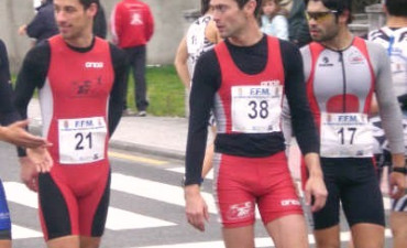 El equipo masculino del Fogar, 5º en el Gallego de Duatlón