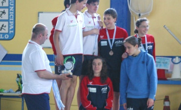 Los cadetes del Fogar, campeones provinciales de Biatlón