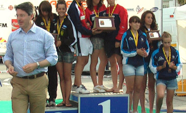 Las cadetes del Fogar campeonas de España de triatlón