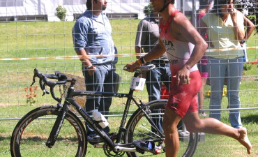 Borja único representante del Fogar en el Gallego de Duatlón