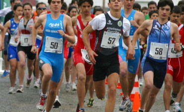 Dani y Balbina, bronce en el Gallego de Duatlón Escolar