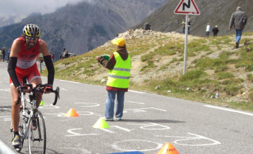 Grande la gesta de Oscar Silguero, del Fogar, en los Alpes