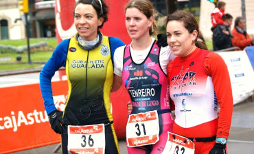 Pódium para Verónica Montes en el Duatlón Villa de Gijón