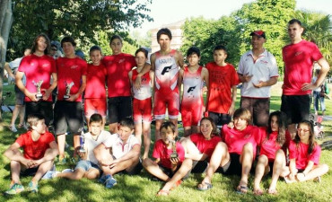 La Escuela de Triatlón del Fogar se estrena en Novo Mesoiro