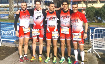 Buen concurso del Fogar en el Nacional de Duatlón de Noia 