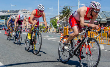 Buen concurso de nuestros triatletas en Altafulla y A Coruña