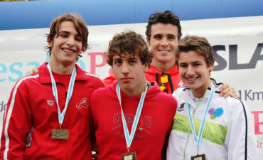 Marta Barbeito y Alex Pardo, Campeones Gallegos de Acuatlón