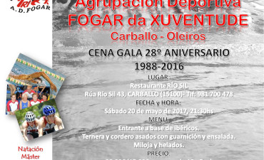 El Fogar celebra su 28º Aniversario en el Asador Río Sil