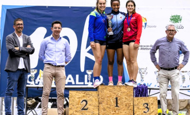 Lara Pinciroli acadou o bronce sub20 no Galego de Ruta