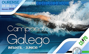 13 dos nosos nadadores acoden ao Galego Infantil e Júnior de Inverno