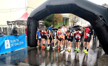 6 Medallas e 10 clasificad@s no Nada e Corre Concello de Carballo