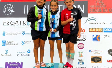 Boas carreiras d@s nos@s triatletas na Coruña e Ferrol