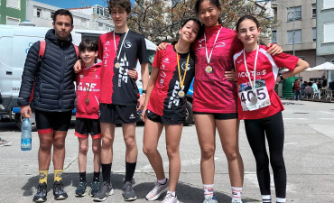 Bo concurso dos nosos atletas en Poio e máis Ourense