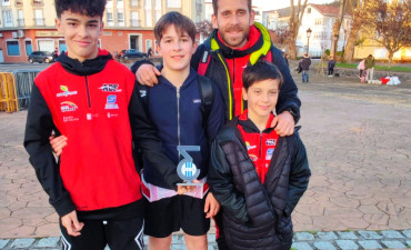 Bronce para o equipo infantil no Galego de Menores de Dúatlon