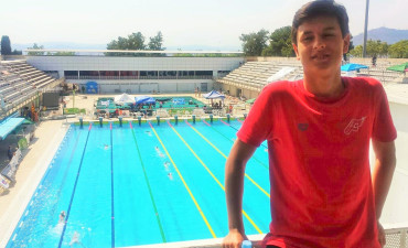 Nicolás Queijeiro acude al Nacional Infantil de Pontevedra