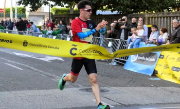 Nuno Moure novo campión galego sub 20 de medio maratón