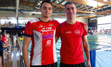 Martín López bateu en Barcelona o récord absoluto dos 50 braza
