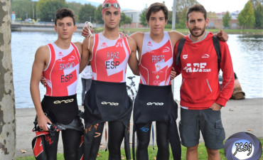 3 Ouros e 1 prata no Campionato de España Contrarreloxo Individual