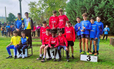 Ouro para os nosos sub16 no Galego de Campo A Través de A Rúa